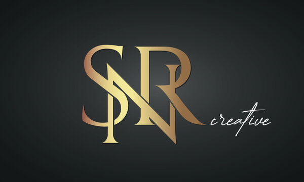 Premium Vector | Snr logo snr letter snr letter logo design initials snr  logo linked with circle and uppercase monogram logo snr typography for  technology business and real estate brand