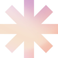 Fototapeta premium Gradient shape