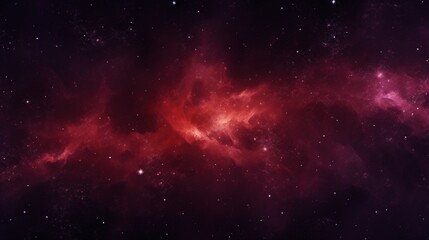 space galaxy red background