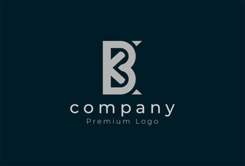 Fototapeta na wymiar Initial BK Monogram Logo. letter B K with modern design logo inspiration. vector illustration