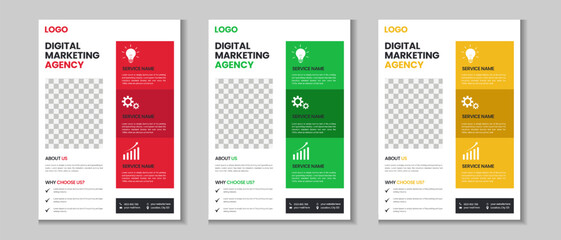 Colorful corporate and business flyer collection, corporate poster, flyer bundle, mega set brochure, annual report, proposal, leaflet, company profile, marketing poster and a4 layout with mockup