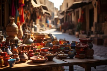 Traditional Street Market, Generative AI