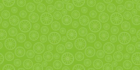 seamless pattern of limes for decoration and design