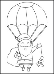 Christmas Coloring Pages for Kids and Toddlers