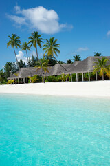 Beautiful beaches in the Maldives - 628017897