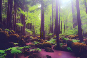 Mysterious Spirit Forest