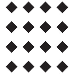 Geometric shape element black and white frames