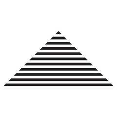 Geometric shape element pyramid of pyramids