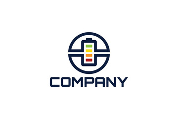 Obraz premium Technology Logo Design - Tech Logo Design Template 