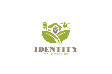 Nature Logo Design - Ecological Logo Design Template