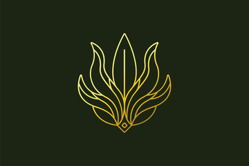 Nature Logo Design - Ecological Logo Design Template