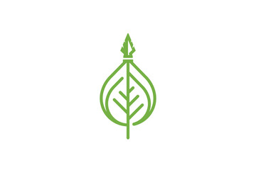 Nature Logo Design - Ecological Logo Design Template