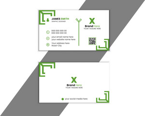 Creative and modern business card template design visiting card professional Business card Modern Business Card Vector illustration and business card template.