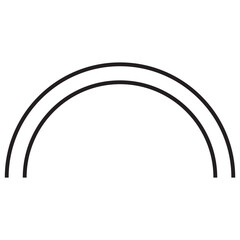 Geometric shape circle element illustration of an background