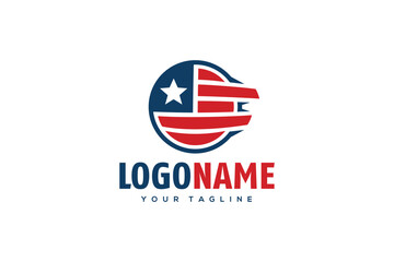 Flag Logo Design - Flag Logo Design Template
