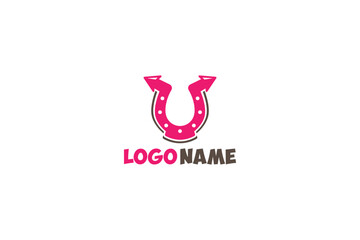 Horseshoe Logo Design - Logo Design Template