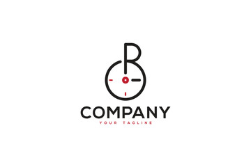 Time Logo Design - Clock Logo Design Template