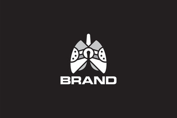 Lungs Logo Design - Logo Design Template
