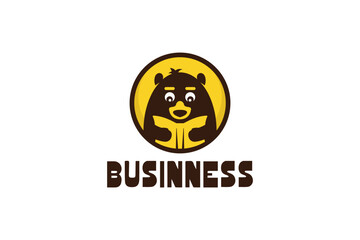 Bear Logo Design - Logo Design Template	
