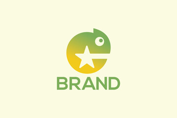 Chameleon Logo Design - Chameleon Logo Design Template  © SameGuy13