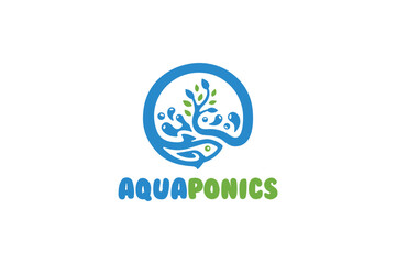 Creative logo design of a fish shaped like a - Fish Logo Design Template