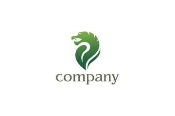 Dragon Logo Design - Animal Logo Design Template