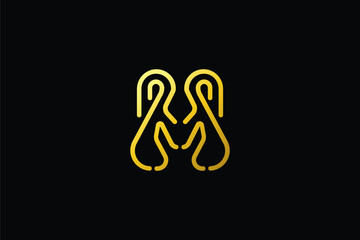 Letter M Logo Design - Logo Design Template	