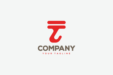 Letter T Logo Design - Logo Design Template	