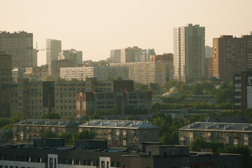 Obraz premium view of the city