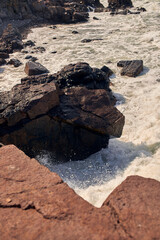 rocks on the beach
