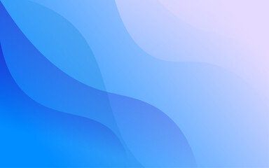 Abstract color pastel background design, modern pastel blue abstract wave gradient background, vector slide background