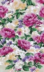 Floral Print Background