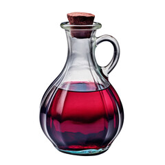 red potion isolated on transparent background cutout