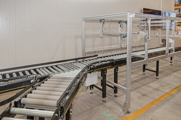 Conveyor in Distribution Warehouse