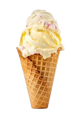 Ice cream cone isolated