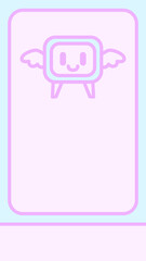 16:9 デジタル天使なシンプル壁紙★