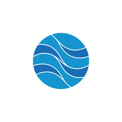 Wave logo design - Water Logo Design
