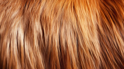 Fur of horse close up background. Generative ai design.