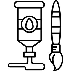 Oil paint Icon