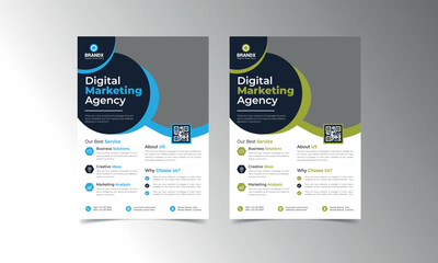 Flyer Design. Corporate Flyer Design. Business Proposal Flyer Design. Pink, Red Pink, Magenda, Colors included