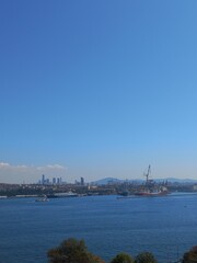 Naklejka premium View of Istanbul from the Bosphorus