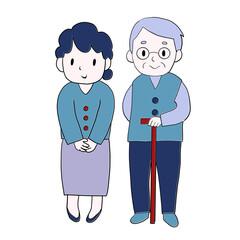 おじいさんとおばあさん