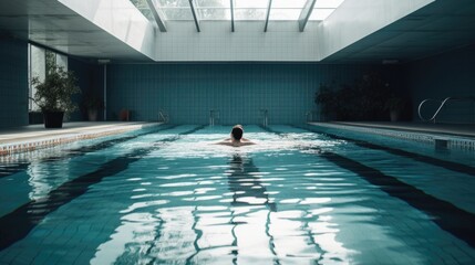 Obraz premium swimming pool beautiful background
