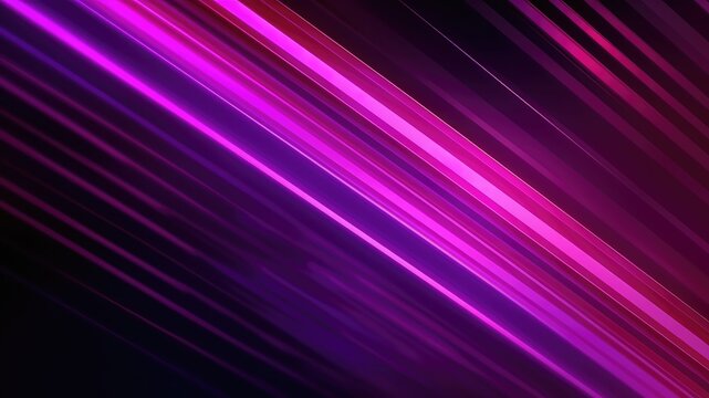 Abstract diagonal purple and pink tech lines background. futuristic abstract shapes technology, Application cover and web site design, Generative AI illustration