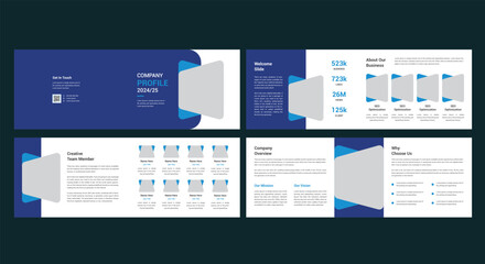 8 Page Company Profile Design