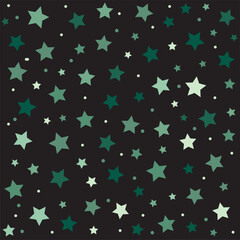 night sky star pattern with dots