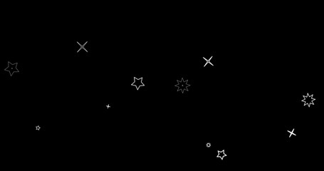 Abstract space and stars