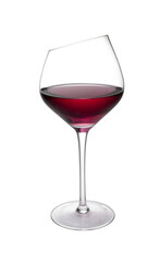 Red wine and goblet transparent background PNG easy to use