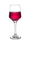 Red wine and goblet transparent background PNG easy to use