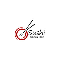 Sushi Logo Template Icon